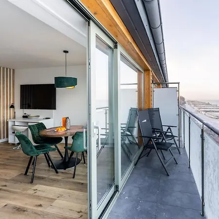 Na Klifie - Apartamenty Komfort, Widok Na Morze, Parking Ustronie Morskie Exteriér fotografie